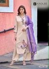 Radhika By Kadlee Heavy Rayon Kurti With Bottom Dupatta 